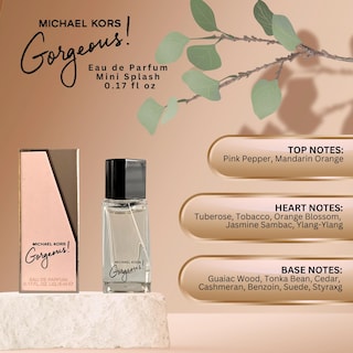 Foto 2 | Foto 2 | Perfume Michael Kors Gorgeous Eau de Parfum Mini Splash 5 ml para Mujer - Venta Internacional