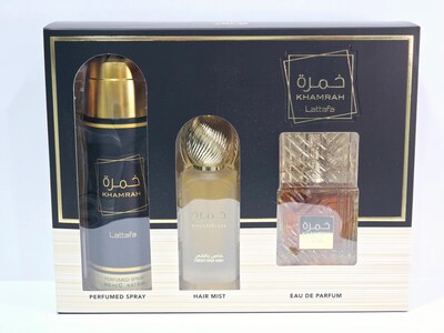 Foto 4 | Foto 4 | Set de Perfume Lattafa Khamrah 3 Piezas para Mujer-Venta Internacional