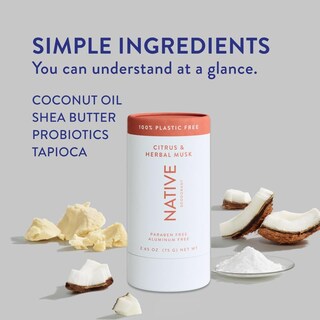 Foto 3 | Foto 3 | Desodorante Nativo, Libre De Plástico, 72 Horas, Para Controlar El Olor, Cítricos - Venta Internacional.