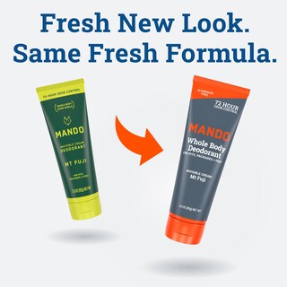Foto 5 | Foto 5 | Desodorante Mando, Crema Invisible Para Todo El Cuerpo, Tubo De 90 Ml Y Barra Sólida De 75 G - Venta Internacional.