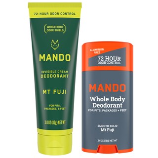 Foto 7 | Foto 7 | Desodorante Mando, Crema Invisible Para Todo El Cuerpo, Tubo De 90 Ml Y Barra Sólida De 75 G - Venta Internacional.