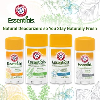 Foto 7 | Foto 7 | Desodorante Arm & Hammer Essentials, Naranja Y Cítricos Crujientes, 75 Ml X 6 - Venta Internacional.