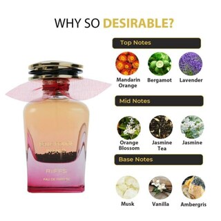 Foto 2 | Foto 2 | Perfume Riiffs Bella Rouge Intenso Eau De Parfum, 100 Ml - Venta Internacional.