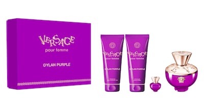 Foto 3 | Foto 3 | Set de Perfume Versace Dylan Purple Eau De Parfum 100 Ml 4 Piezas - Venta Internacional
