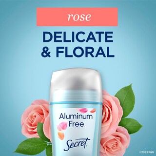 Foto 2 | Foto 2 | Desodorante Secret, Sin Aluminio, Aroma A Rosas, 70 Ml, Para Mujer - Venta Internacional.