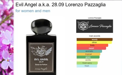 Foto 3 | Foto 3 | Perfume Lorenzo Pazzaglia Evil Angel 28.09 Extrait 50 Ml Unisex - Venta Internacional.