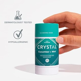 Foto 5 | Foto 5 | Desodorante Crystal Essence En Barra De Magnesio, 75 Ml, Pepino Y Menta - Venta Internacional.