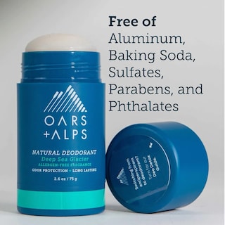 Foto 6 | Foto 6 | Desodorante Oars + Alps, Sin Aluminio, Deep Sea Glacier, 75 Ml, Paquete De 2 - Venta Internacional.