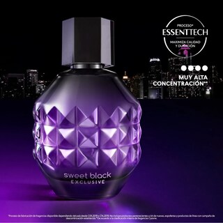 Foto 5 | Foto 5 | Perfume Sweet Black Exclusive Eau De Parfum Colonia Para Dama Cyzone 50ml