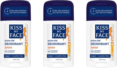 Foto 1 | Foto 1 | Desodorante Kiss My Face Active Life Sport 220 Ml Paquete De 3 - Venta Internacional.