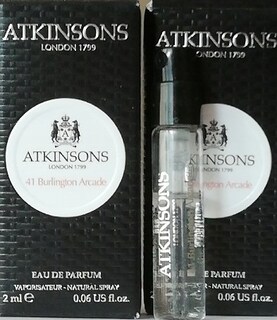 Foto 1 | Foto 1 | Perfume Atkinsons 41 Burlington Arcade Eau De Parfum  2 Ml - Venta Internacional