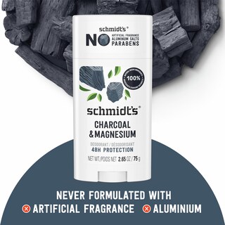 Foto 3 | Foto 3 | Desodorante Schmidt's Vegano Sin Aluminio Carbón Vegetal Y Magnesio - Venta Internacional.