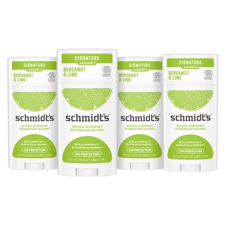 Foto 1 | Foto 1 | Desodorante Schmidt's Sin Aluminio Bergamota Y Lima 78 Ml Paquete De 4 - Venta Internacional.