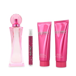 Foto 1 | Foto 1 | Set Paris Hilton 1440007170 Electrify 4 PZS 100 ML EDP Spray Shower Gel 90 ML Body Lotion 90 ML 10 ML EDP Spray