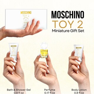 Foto 2 | Foto 2 | Set De Regalo De Perfume Moschino Toy 2 Para Mujer, Tamaño Mini De Viaje - Venta Internacional.
