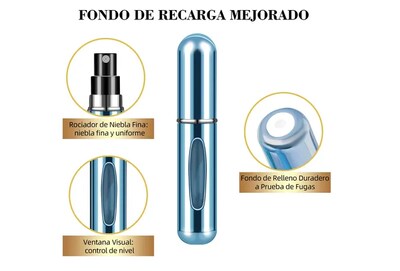 Foto 2 | Foto 2 | Miniatomizador Xtellar 4 Piezas