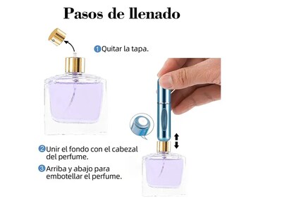 Foto 4 | Foto 4 | Miniatomizador Xtellar 5 Piezas de 5 ml C/U