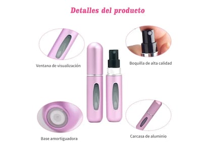 Foto 3 | Foto 3 | Miniatomizador para Perfumes Xtellar 5 ml 2 Piezas
