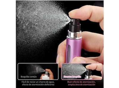 Foto 5 | Foto 5 | Miniatomizador para Perfumes Xtellar 5 ml 2 Piezas
