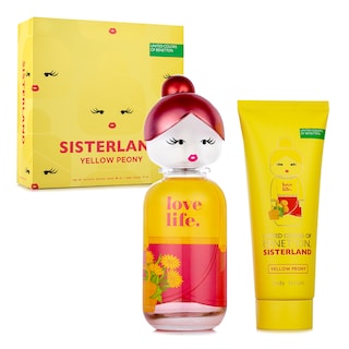 Foto 4 | Foto 4 | Set Para Dama Bnt Sisterland Yellow Peony Edt 80ml + Crema Corporal 75ml