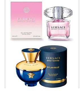 Foto 3 | Foto 3 | Versace Bright Crystal 90ml Edt Dama Y Dylan Blue 100 Ml Edp Dama