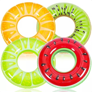 Foto 1 | Foto 1 | Set 4pzs Salvavidas Inflables 70cm Para Alberca Para Playa Niños Eo Safe Imports Esi-14812 Multicolor