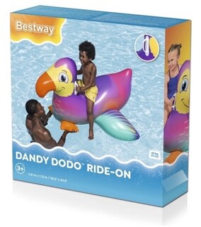 Foto 4 | Foto 4 | Inflable en Forma de Pájaro Dodo Bestway 41504 Multicolor 141 x 113 cm