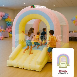 Foto 3 | Foto 3 | Brincolín Inflable Candy Paradise + Soplador Pvc Resistente
