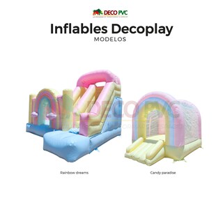 Foto 5 | Foto 5 | Brincolín Inflable Candy Paradise + Soplador Pvc Resistente