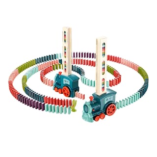 Foto 1 | Foto 1 | Juego Tren Dominó Vehículos para Niños 180 Piezas