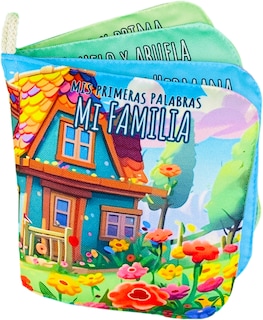 Foto 1 | Foto 1 | Libro De Tela Para Bebés Luulu -mis Primeras Palabras-familia -juguete Educativo Para Recién Nacidos.