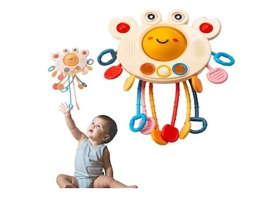 Foto 1 | Foto 1 | Juguete Xtellar Sensorial Y Educativo Para Bebés: Mordedera, Sonaja Y Estimulación