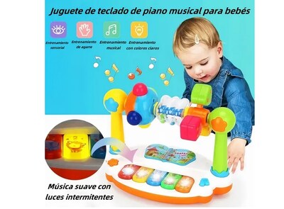 Foto 2 | Foto 2 | Xtellar Infantil: Instrumento Musical Educativo Y Didáctico Con Piano Interactivo