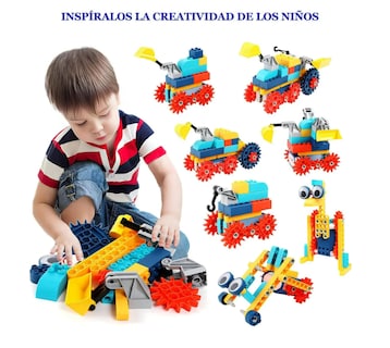 Foto 3 | Foto 3 | Bloques De Construcción Juguetes Para Niños Rc Robot Stem