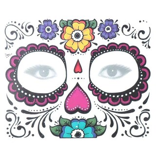 Foto 3 | Foto 3 | Tatuajes Temporales Smilefun de Calavera