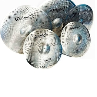 Foto 1 | Foto 1 | Set de Platillos Ozimar con Reducción de Sonido Mute Full Plateado