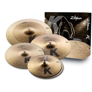 Foto 1 | Foto 1 | Set de Platillos Serie K Custom Dark ZILDJIAN KCD900 Color Dorado 4 Piezas