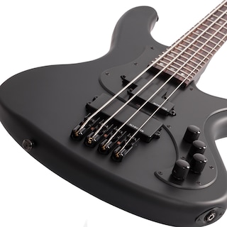 Foto 4 | Foto 4 | Bajo Eléctrico Schecter Guitar Research Stiletto Stealth 4 Cuerdas color Negro
