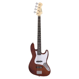 Foto 1 | Foto 1 | Bajo Eléctrico de 4 Cuerdas Serie Vintage Babilon Miller Bass-dw Color Café 20 Trastes