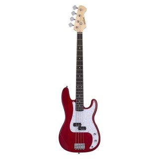 Foto 1 | Foto 1 | Bajo Eléctrico De 4 Cuerdas Serie Vintage Babilon Marcus Bass-rw Color Rojo 20 Trastes