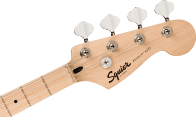 Foto 5 | Foto 5 | Bajo Electrico Squier Sonic  Bronco™, Color Blanco Diapasón De Arce, Golpeador Blanco, Blanco Ártico