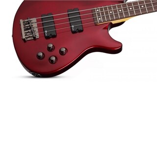 Foto 2 | Foto 2 | Bajo Eléctrico 4 Cuerdas Funda Sgr By Schecter C-4 Bass Rojo Metalico