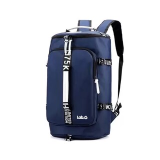 Foto 1 | Foto 1 | Maleta Back Pack Para Gym Lab.g, Azul Triangulos