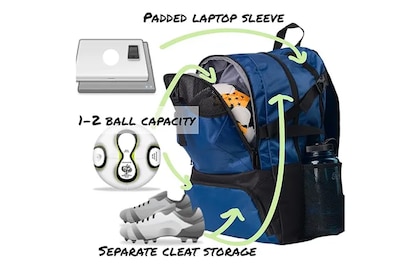 Foto 2 | Foto 2 | Xtellar Mochila Deportiva Versátil 30l: Impermeable, Ideal Para Futbol Y Gym