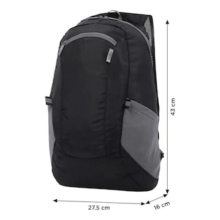 Foto 4 | Foto 4 | Totto Mochila Plegable 19 Lt. De Viaje Resistente Troker Negro