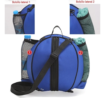 Foto 2 | Foto 2 | Bolsa De Fútbol Lab.g Impermeable Para Pelota De Fútbol Básquetbol Azul