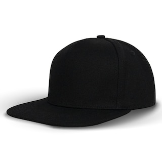 Foto 1 | Foto 1 | Gorra Lisa Visera Plana Negra Worker Invasion Caps