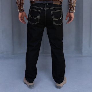 Foto 4 | Foto 4 | Pantalon Vaquero John Silver Gris Obscuro