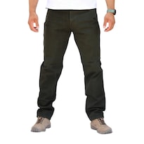 Pantalon Vaquero John Silver Verde Militar