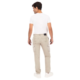 Foto 4 | Foto 4 | Pantalón Cargo Britos Jeans Hombre Gabardina Khaki 803725